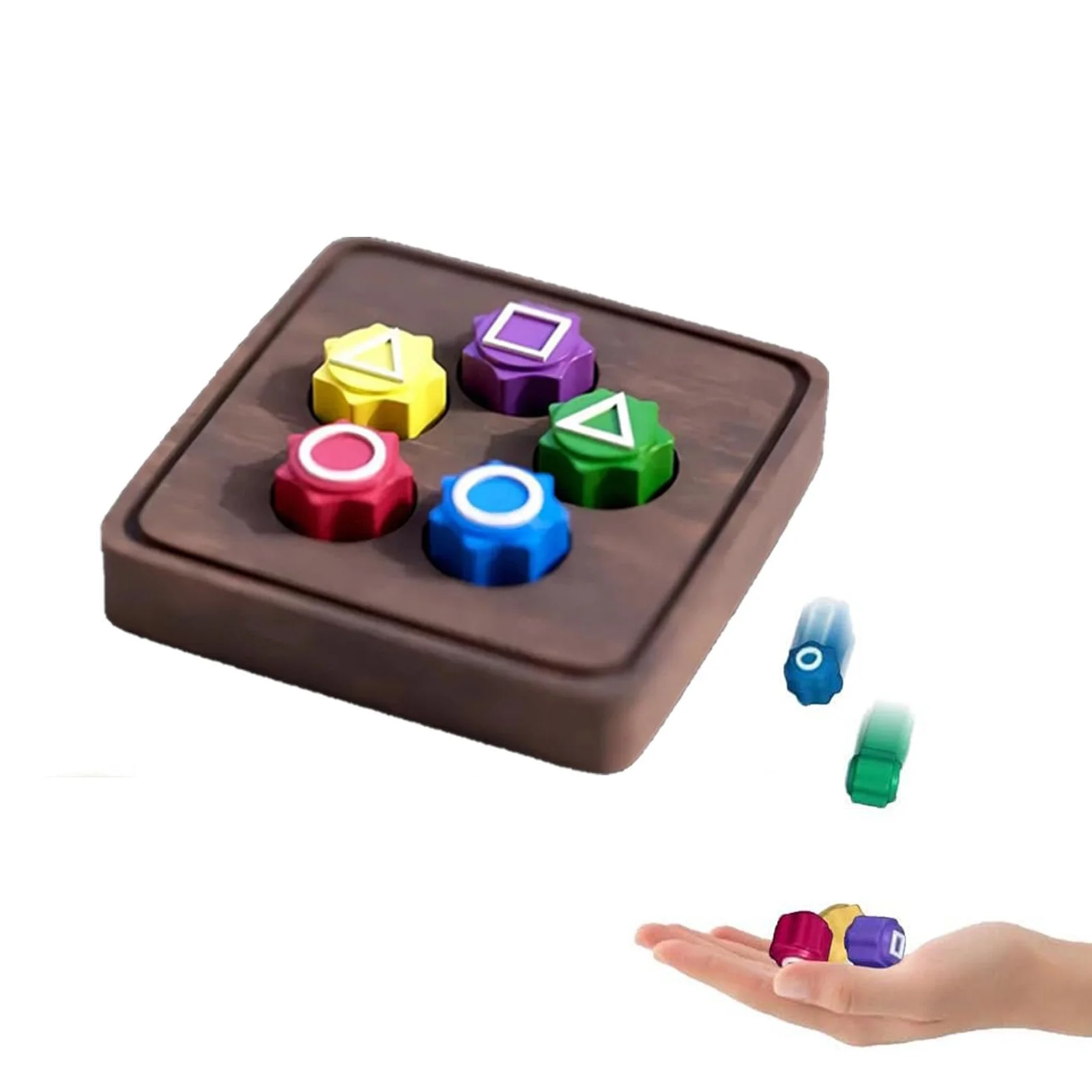 Korean Folk Traditional Game Gonggi Jack Stone Tossing Catching Pebbles Set Family Travel Kid Hand Eye Coordination Training Toy