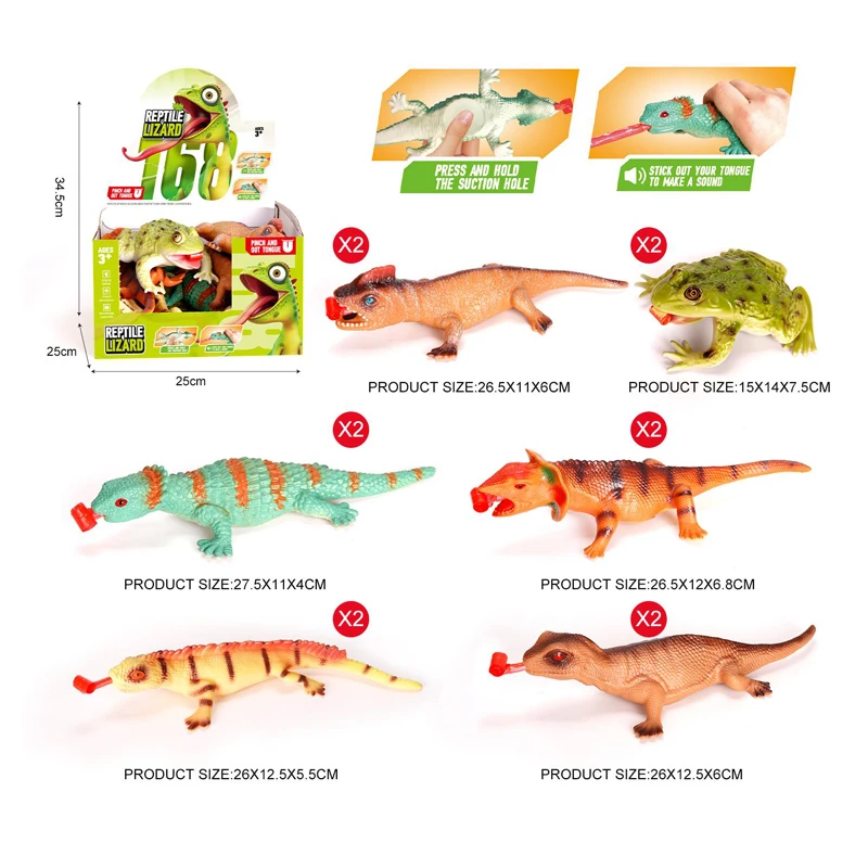 High Simulation Reptile Lizard Model Toys Animal Action Figures Wholesale Mini Insect Toy Assorted