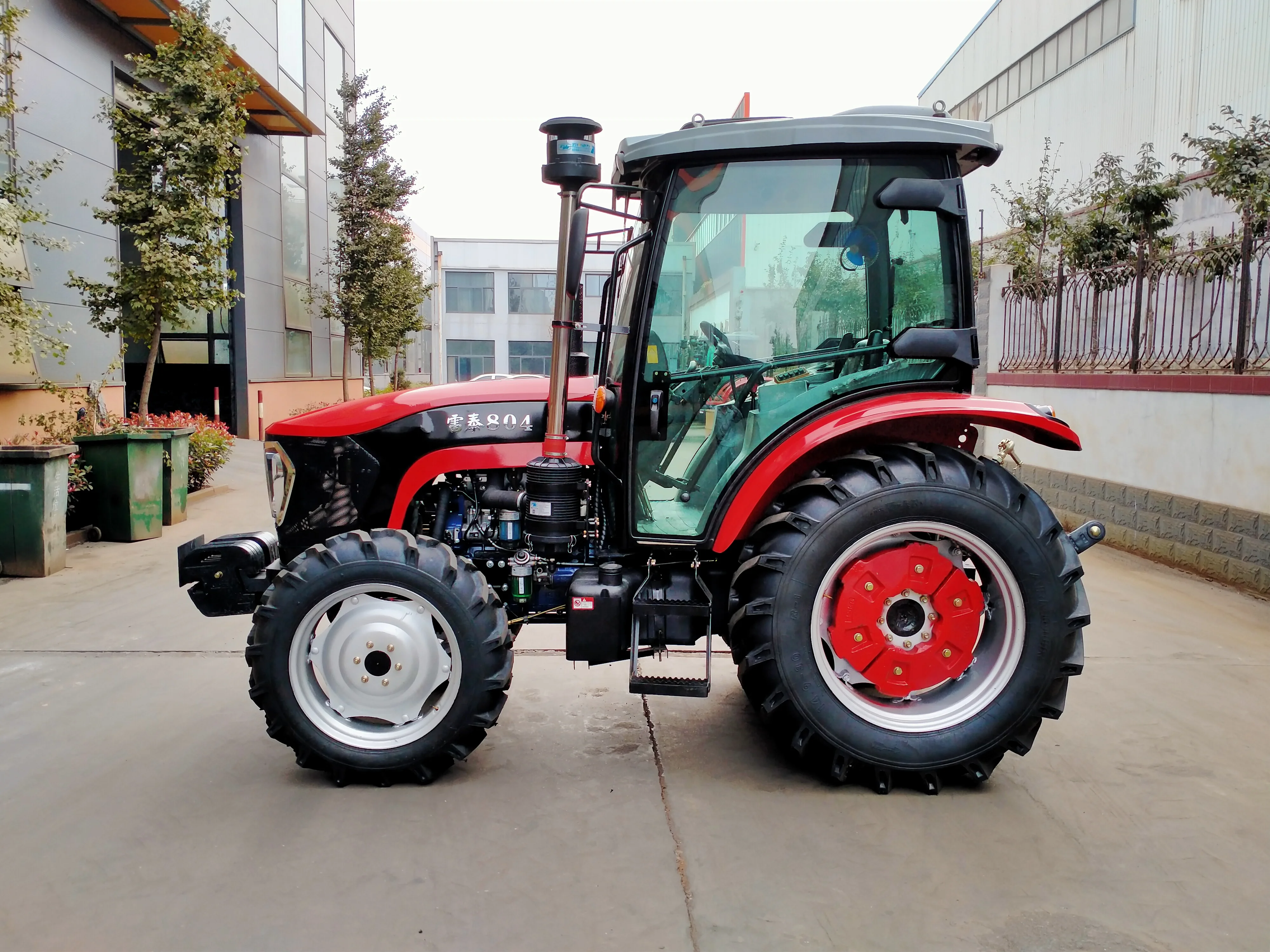 80hp 4wd 4x4 компактные сельскохозяйственные тракторы