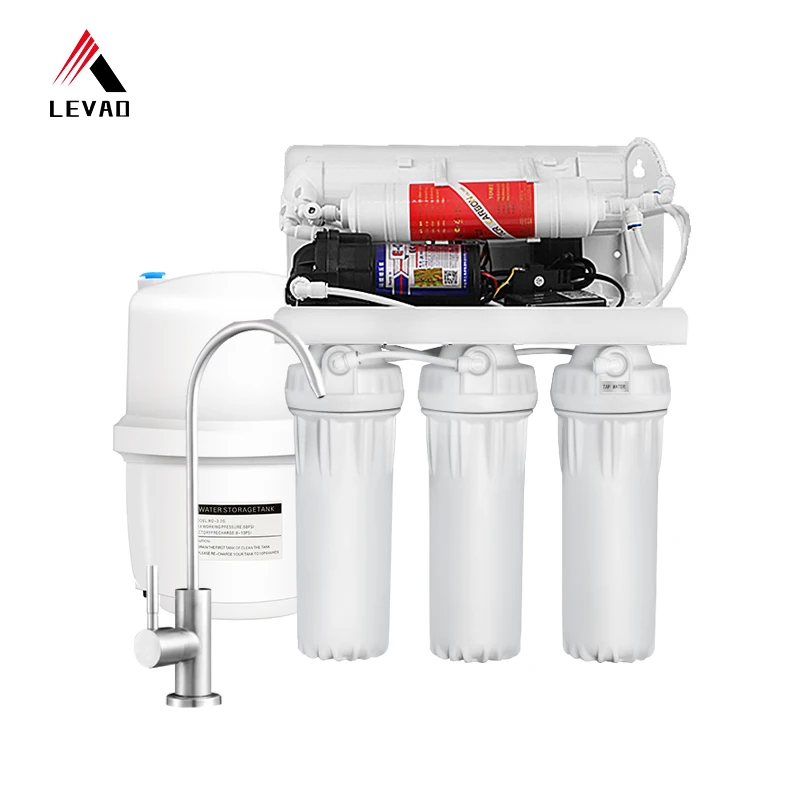 Aquas reverse osmosis water filter with 6 stage reverse osmosis system