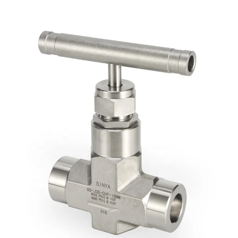 6000 PSI Manufacturer Forged Stainless Steel 316 Graphite Instrument Union Bonnet(Power Plant) Mini Bar Stock Needle Valves