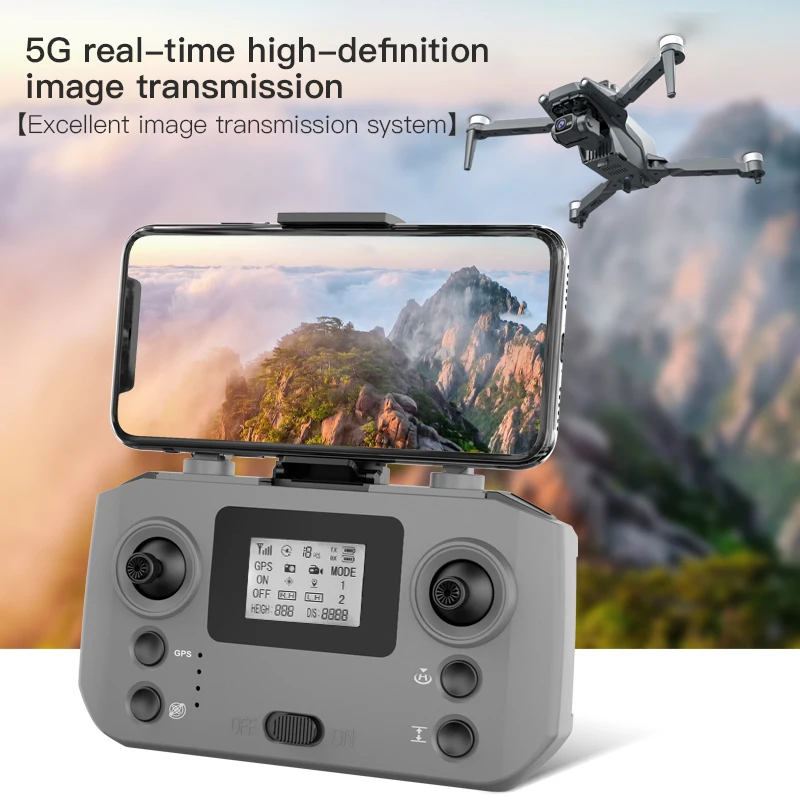 Радиоуправляемый Дрон L600 PRO 4K HD двойная камера 360 предотвращения препятствий бесщеточный 5G Wi-Fi Квадрокоптер FPV GPS VS L900 игрушка