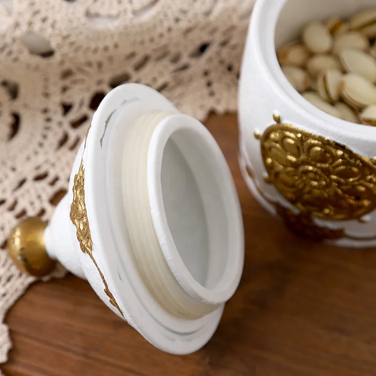 Popular New Product Ceramic Condiment Box Storage Box Sugar Biscuit Canister Tea Storage Jar