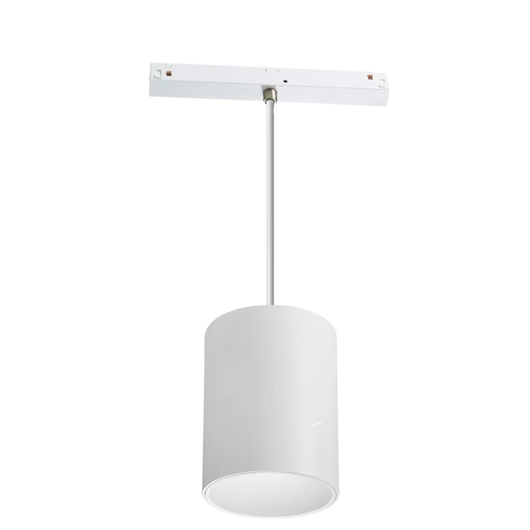 Pendant series Spotlight Track Lighting System Ultra Slim Magnetic Track Light Rail Black Chandelier For indoor bedroom