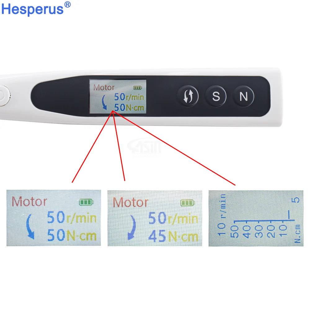 Electric Dental Torque Driver Wrench Ratchet Implant Torque Wrench with Screwdriver Repair Tools Kit Dental Equipment