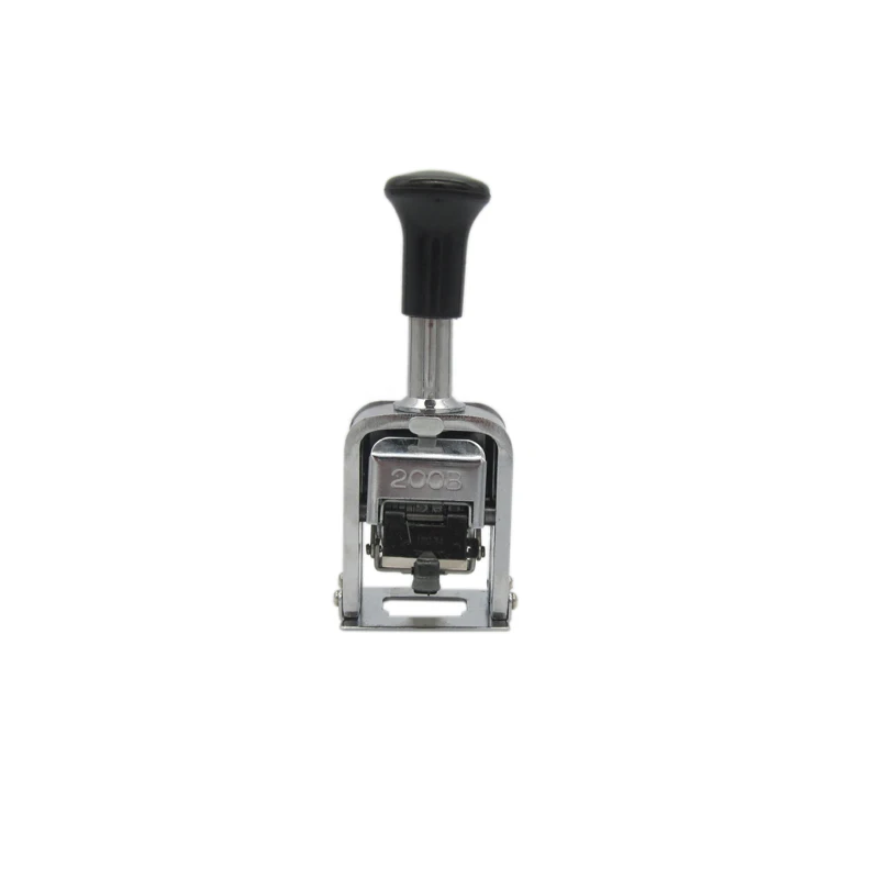 Quality office used pro-line 3-wheel automatic numbering machine stamper with black ink