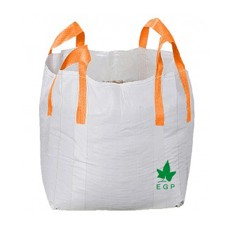 Bulk Bags Circular Bag Food Grade Accept Customized Logo Printing Factory Direct Sales 1t Cross Stitching 26cm Top Full Open 5:1