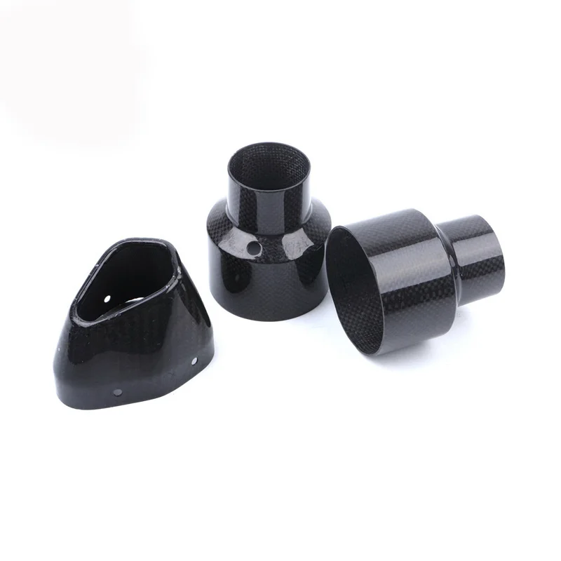 Custom Carbon Fiber Exhaust Tube, Carbon Fiber Exhaust Tip, Air Intake Pipe