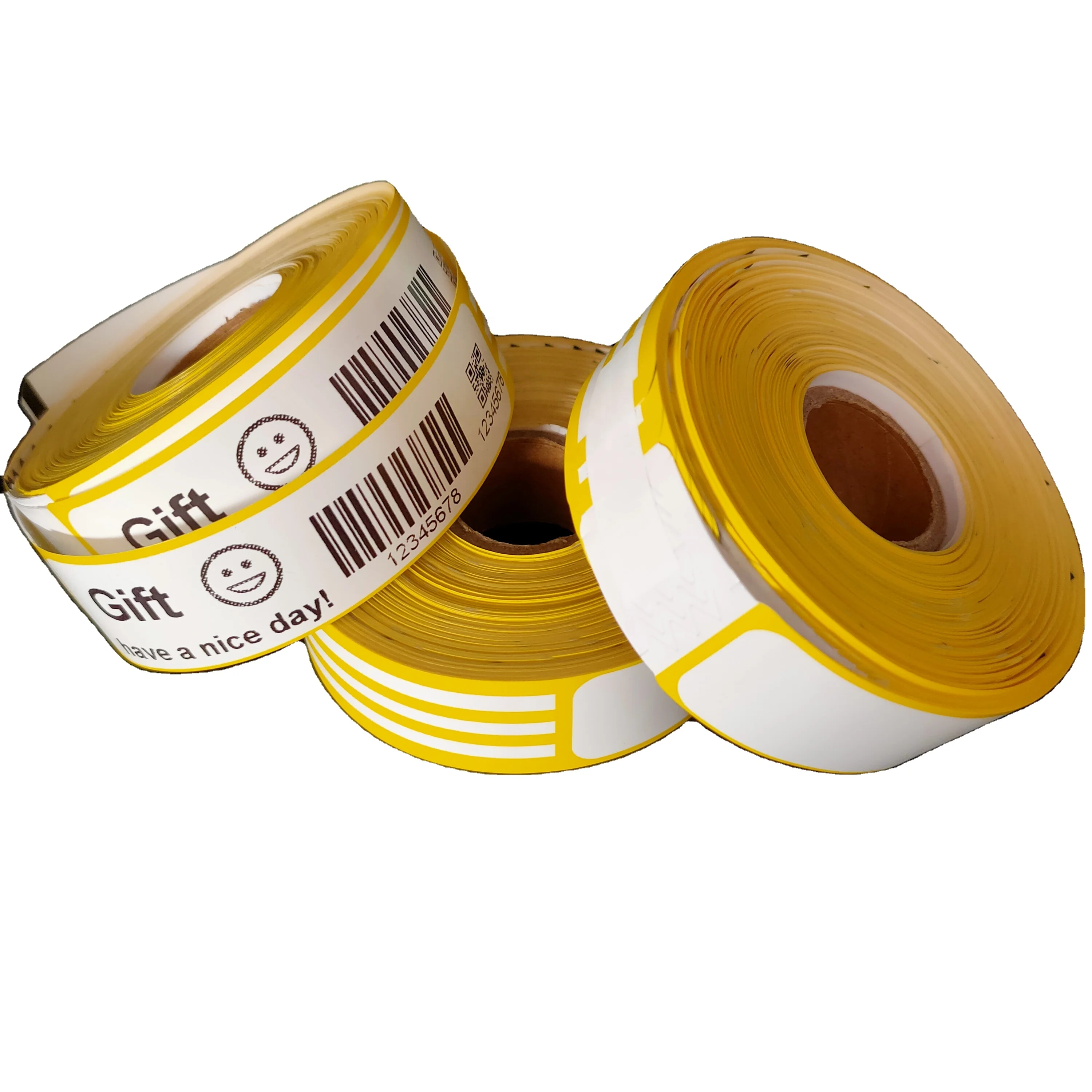 One-Time Use Thermal Adhesive Wristband with QR Code Printable QR Code Paper Bracelet for Sports Fashion Events