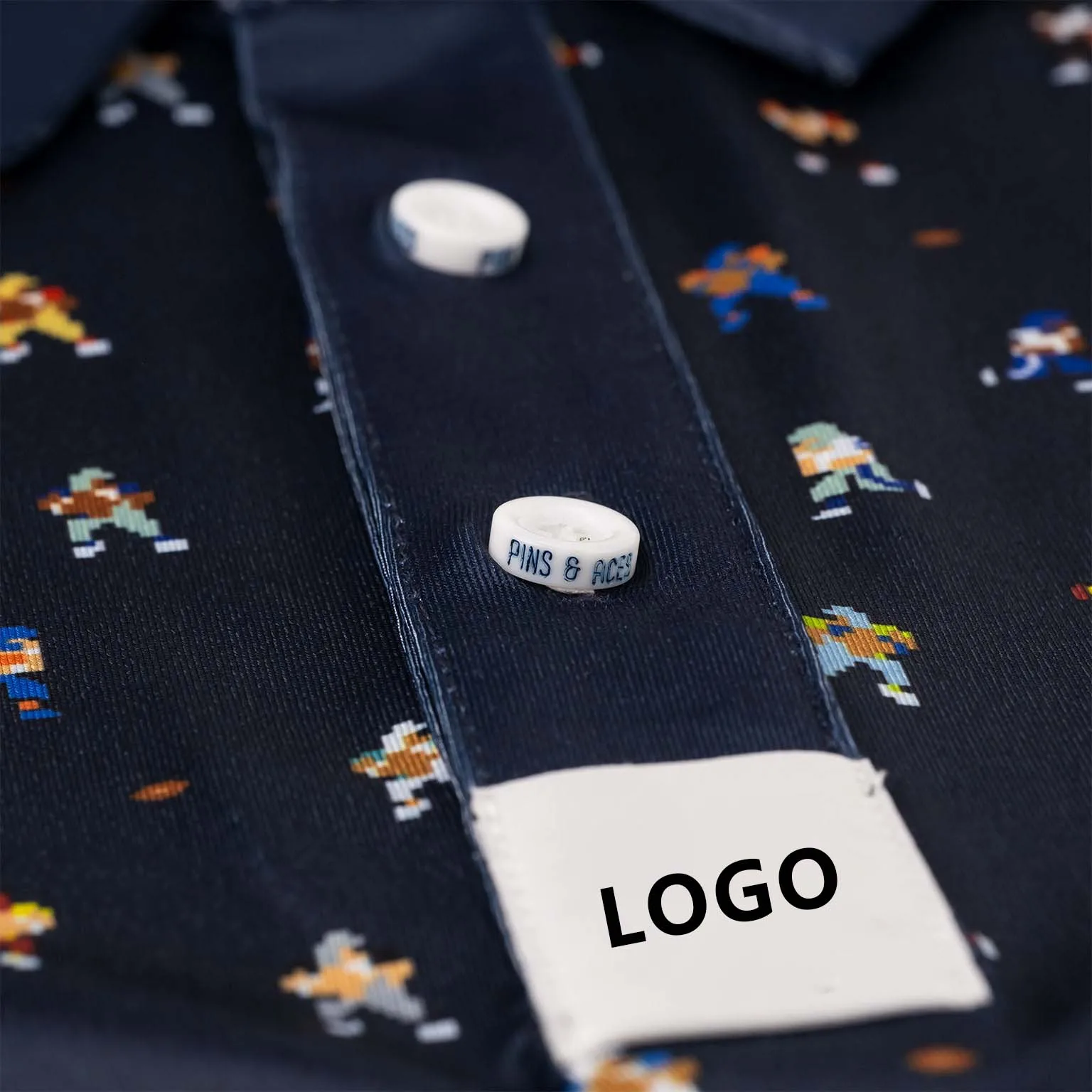 OEM design golf shirts pakistan hot selling quick dry-fit plain retro football pattern print funny golf clothes t shirts in bulk