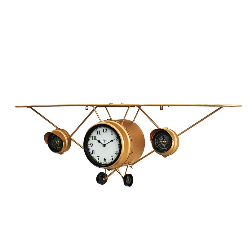 Excellent In Quality Hall Decoration Plane Clock model Art And Craft Ideas