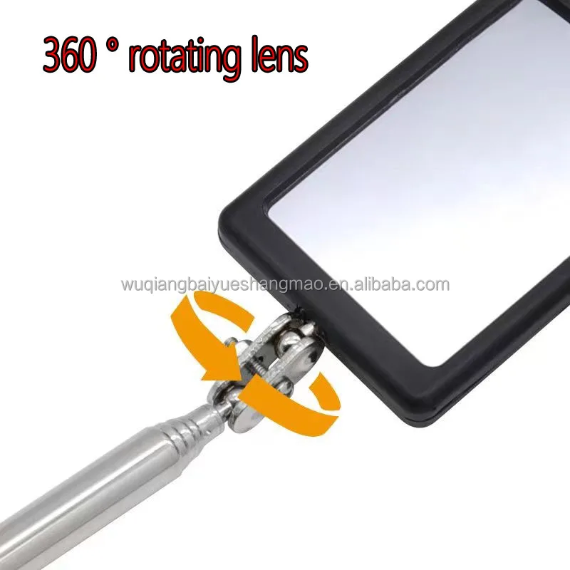 Регулируемое контрольное зеркало для сварки Растягивающихся и выдвижных ручек проверки безопасности поиска