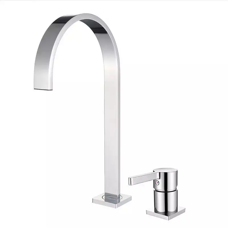 rose gold tap bathroom sink faucet modern design brass table faucet mixer water taps