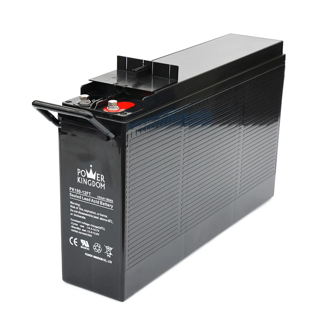 Front Terminal Battery 180ah 12v Industrial Battery For Solar Telecom Railway Transportation Battery