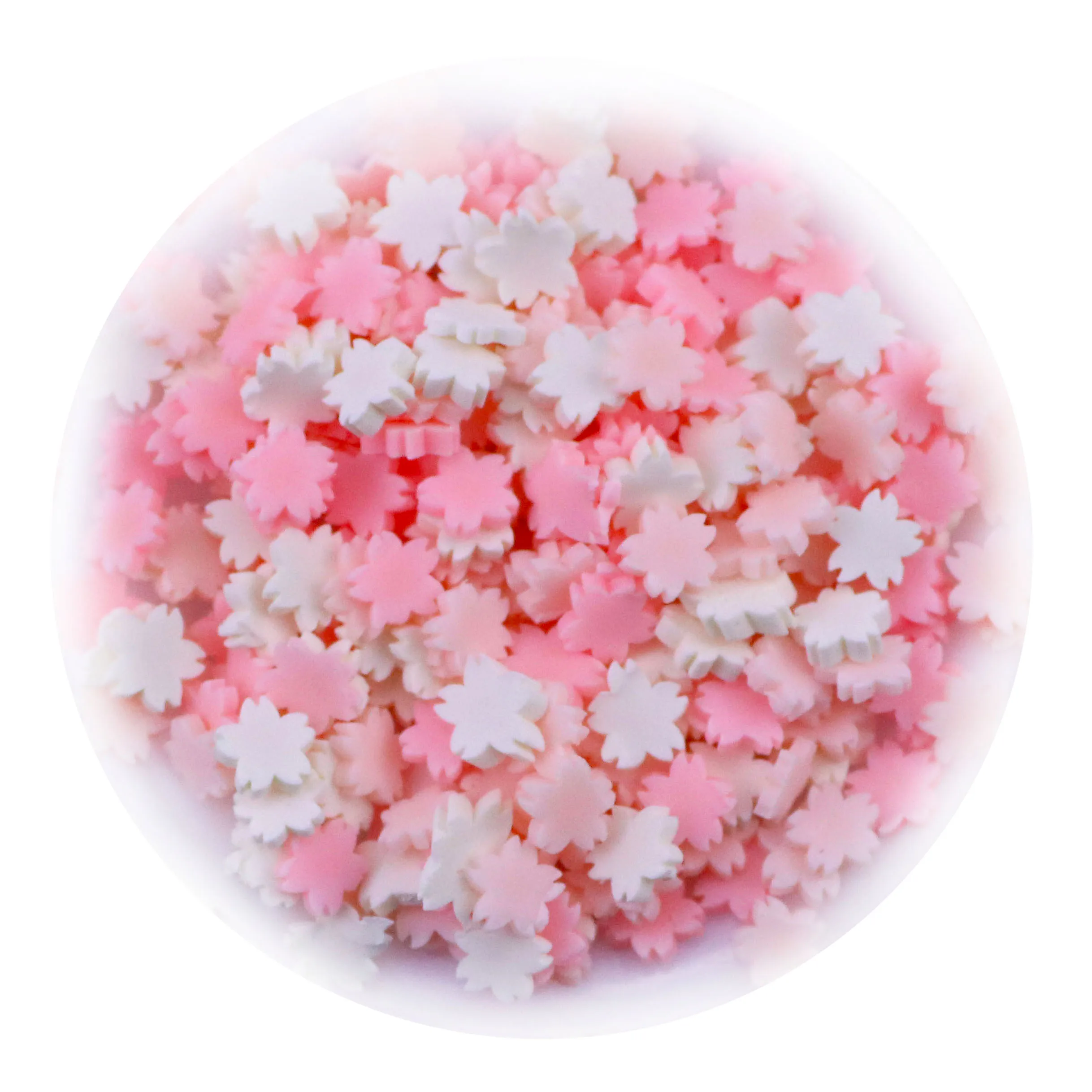 Easter Spring Sakura Flowers Polymer Clay Sprinkles Slices Easter Flower For Slime Crafts Nail Tumbler Resin Fillers