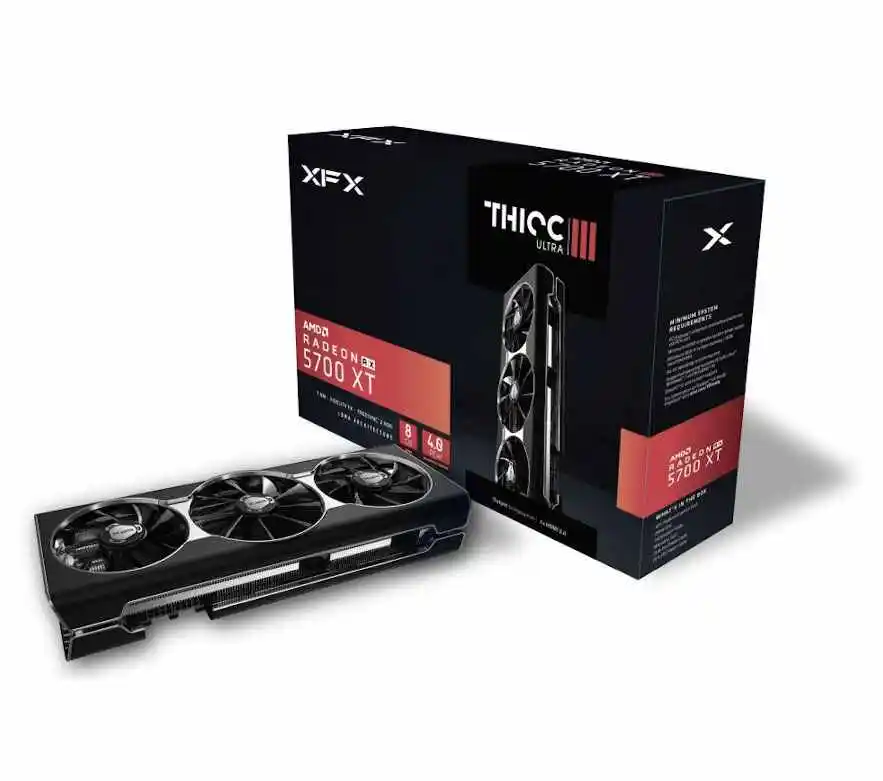 RX 5600 XT 6GB GDDR6 computer hardware & software RX 5600XT RX 5700XT Used GPU Graphics Cards For Gamer