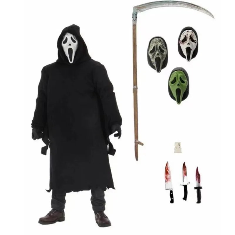 NECA Scream Ghost Face Figure Doll Ghostface Model Toy