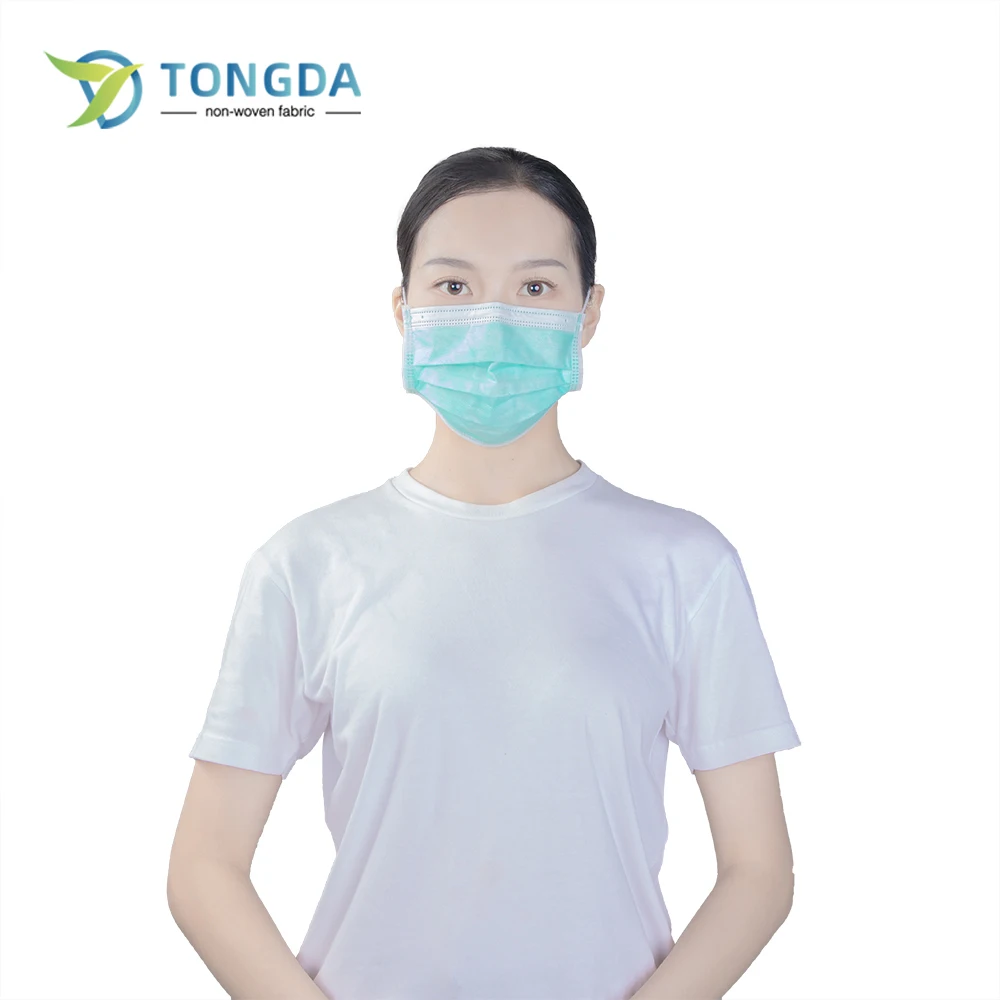 Medical Mask 3 Ply Wide Earloops Melt-Blown Fabric Masker Face Manufacturer Factory Price Disposable Face Mask