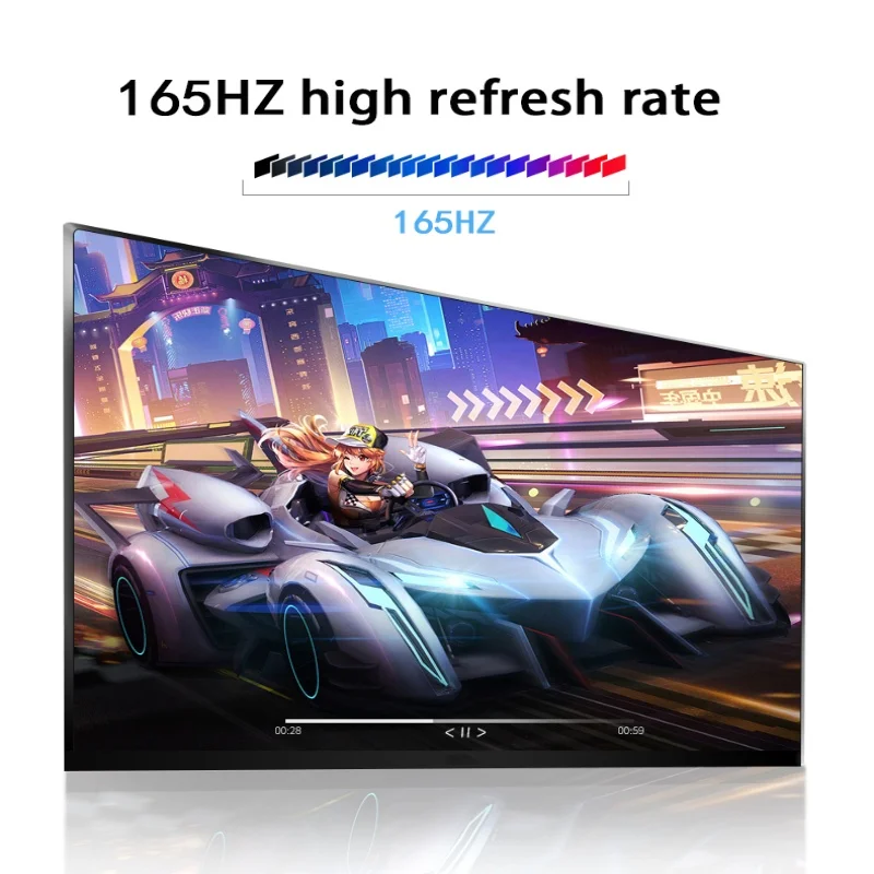 20inch 21.5inch 1k 180hz 165hz Led Lcd Gaming Monitor Computer Pc With Rgb Function And Od Anti Light