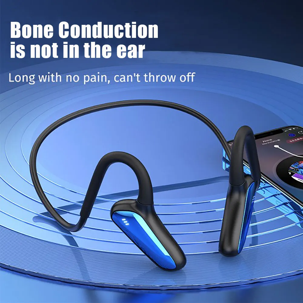 Mobile Earphones Making Machine Blu tooth Neckband Earphones Noise Cancelling Headphone Sport Bone Conduction Headphone