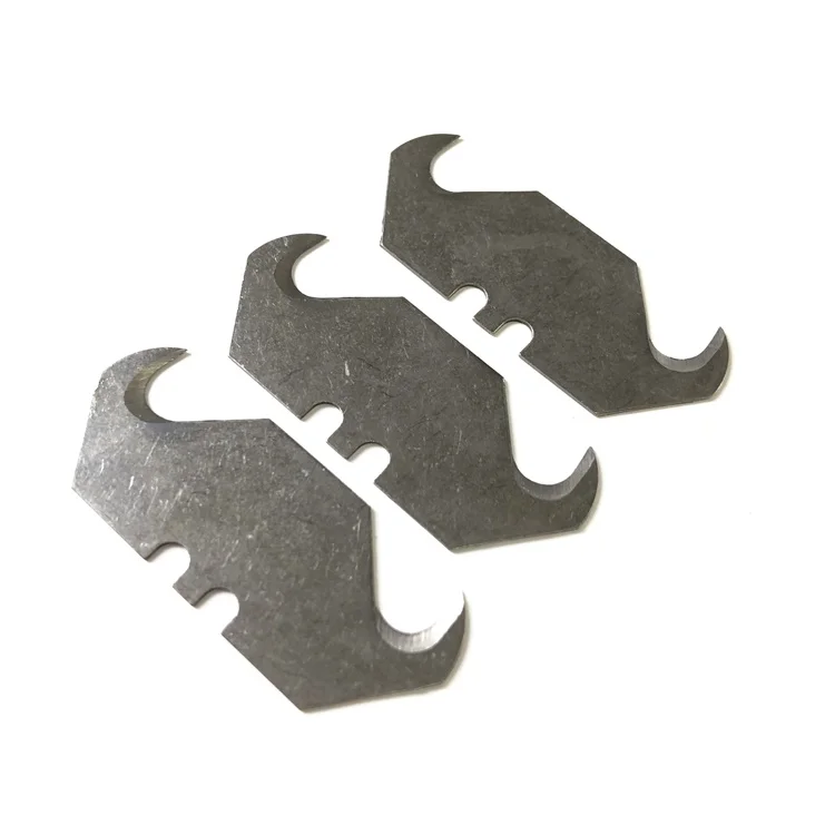 Factory Direct Selling Hardness Hrc Skd61 Personalized Serrated  Cutting Machine Knife Machine with Moistureproof