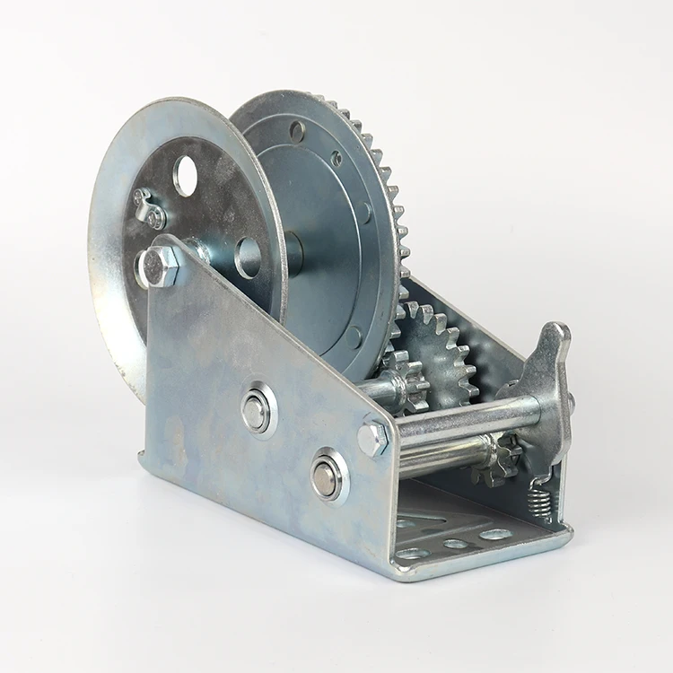 TIEKE Worm Gear Hand Winch Manual Wire Rope Traction Hoist