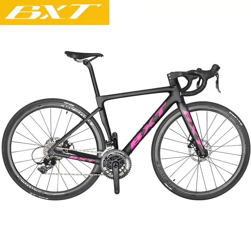 Road Bike 700C Full Carbon Cyclocross Bikes Shimano  2*11Speed Disc Brake Road Bike Carbon Shimano 700C
