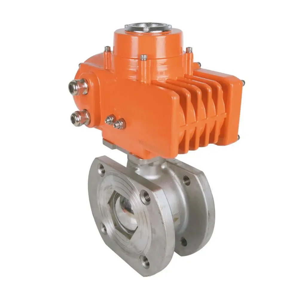 TUOERPU Common 20 series electric actuator plus V - type ball valve
