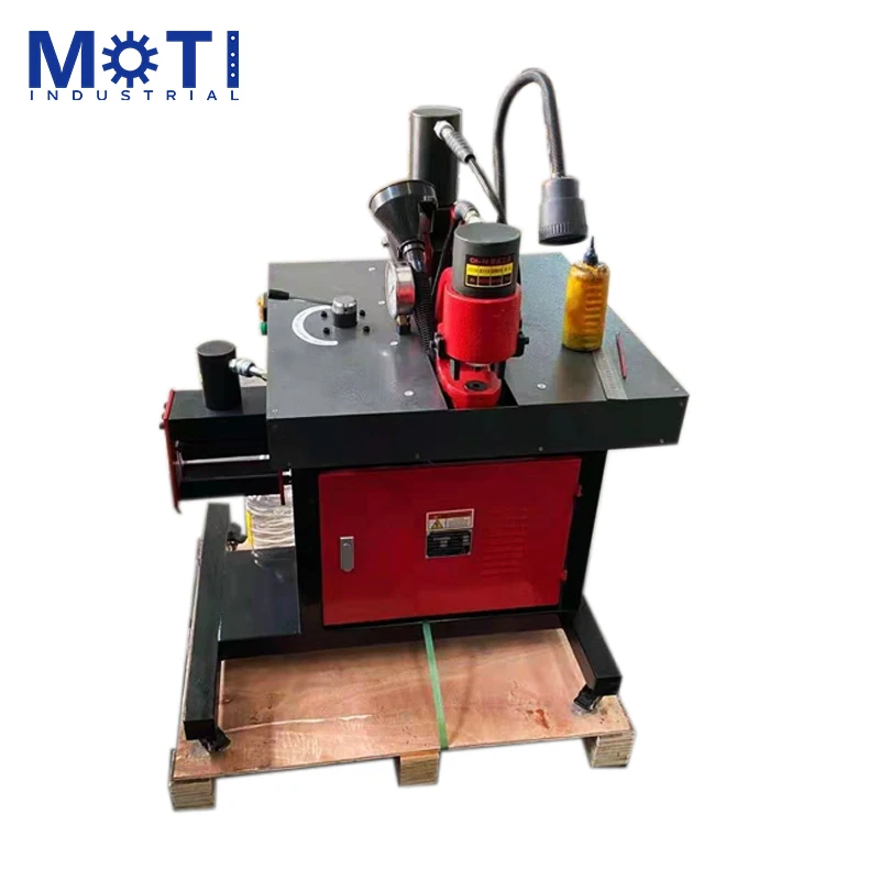Open type hydraulic angle iron angle bending machine /90-degree angle iron processing machine