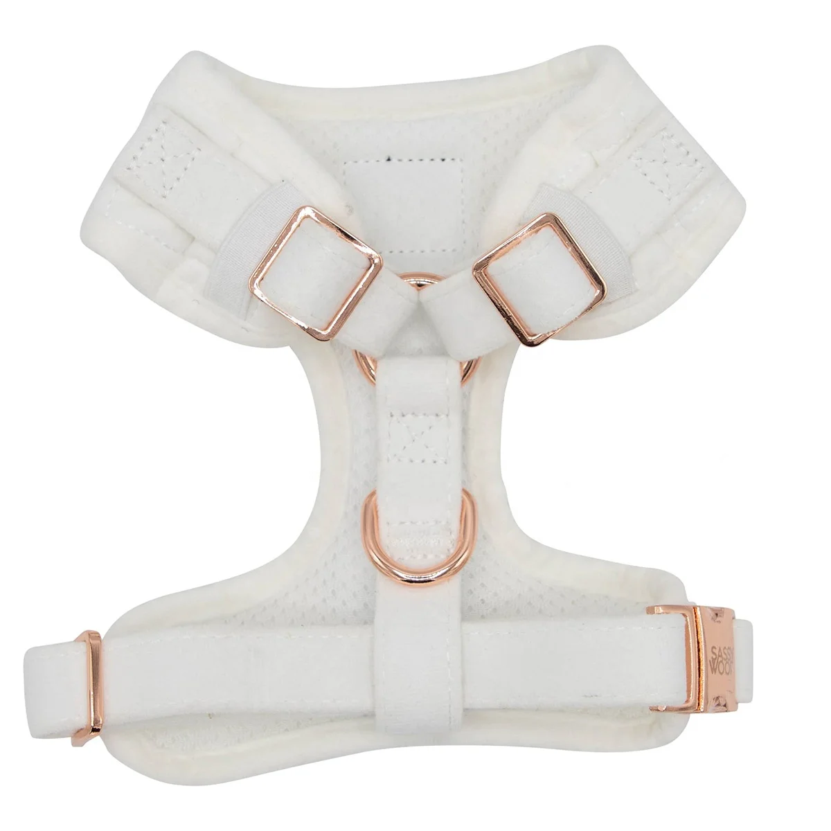 Custom Brand Logo Luxury Nylon Personalized Buckle Dog Leash Hardware Plastic Collar Escape Proof Dog Harness Set Dog Seat Belt