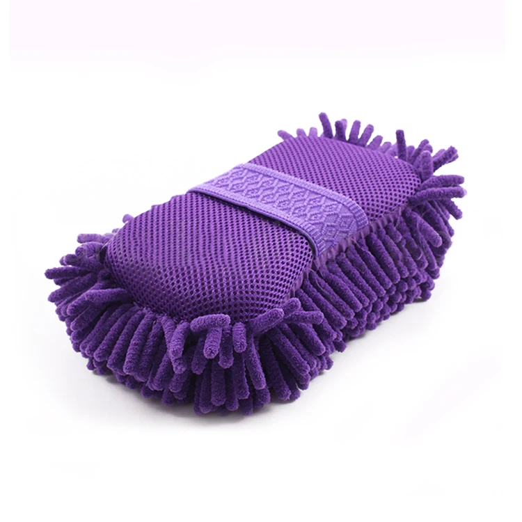 SPONDUCT Free Sample Microfiber Towel Block Car Wash Sponge Block,Elect Car Wash Sponge Compressed
