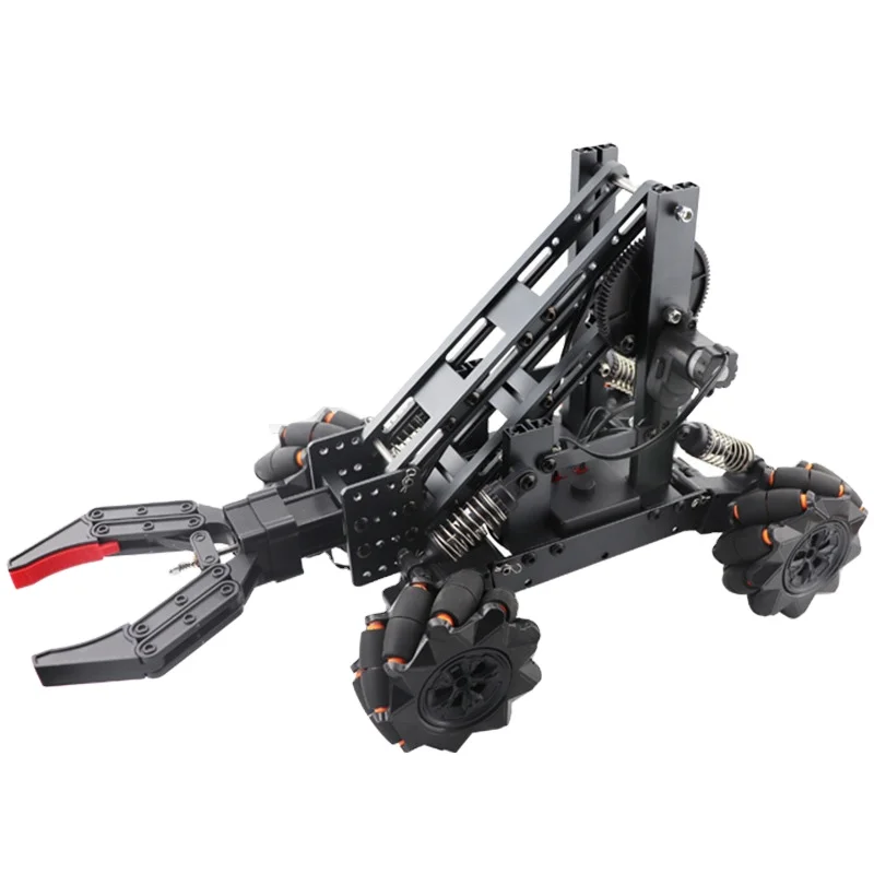 Alloy Mecaunumm wheel DIY Assemble and unassembled Robot Arm control RC Toy car
