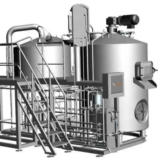 Пивоварня из нержавеющей стали под ключ, пивоваренный горшок, пивоварня 5BBL, пивоваренное оборудование для изготовления пива