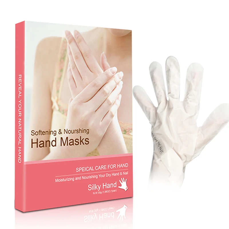 
High Quality Oem Collagen Foot Whitening Moisturizing Peel Sheet Glove Hand Mask 