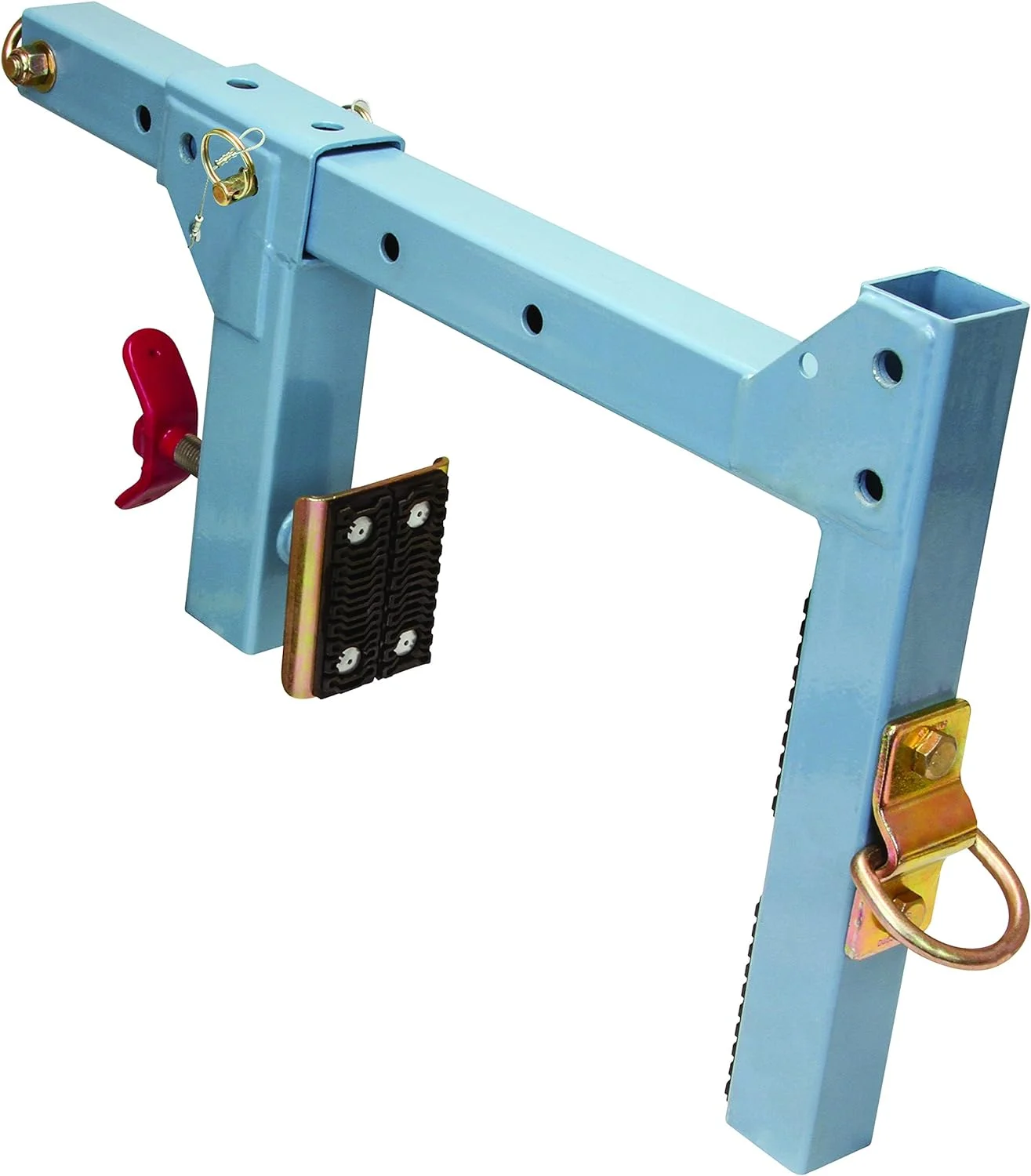 Powder Coated Steel Clamp Durable Guardian Fall Protection Parapet Clamp Guardrail System for Guardrails
