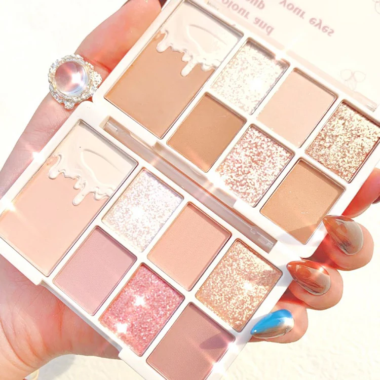 Wholesale Makeup Eye Shadow Palette Private Label Shimmer Matte Eyeshadow Palette