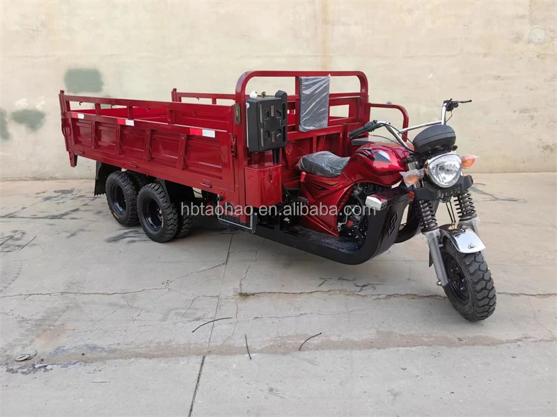 350cc Dump Cargo Motor Tricycle Load Tricycle Motorcycle 9 Wheels Tricycle for Freight