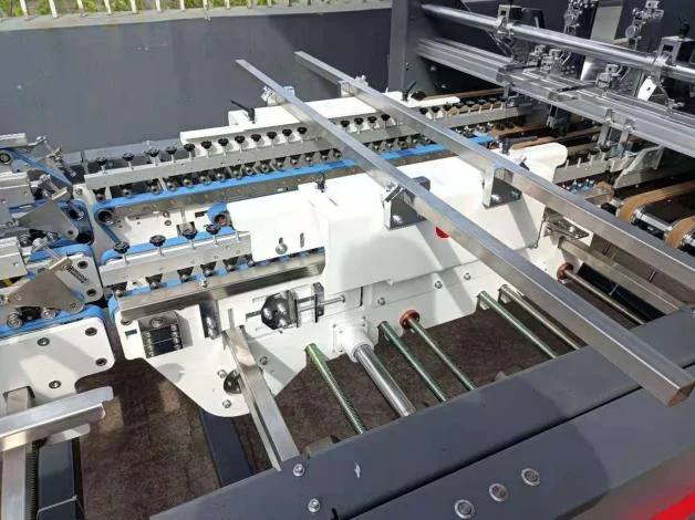 PRY-ZH900D Automatic Carton Prefolding  Box Bottom Lock High Speed Folder Gluer