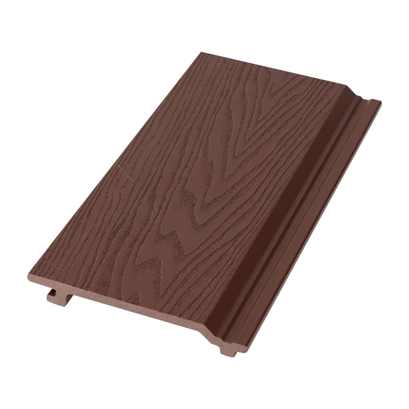155*20Mm Wood Grain Exterior Facade Composite Wall Cladding Panels