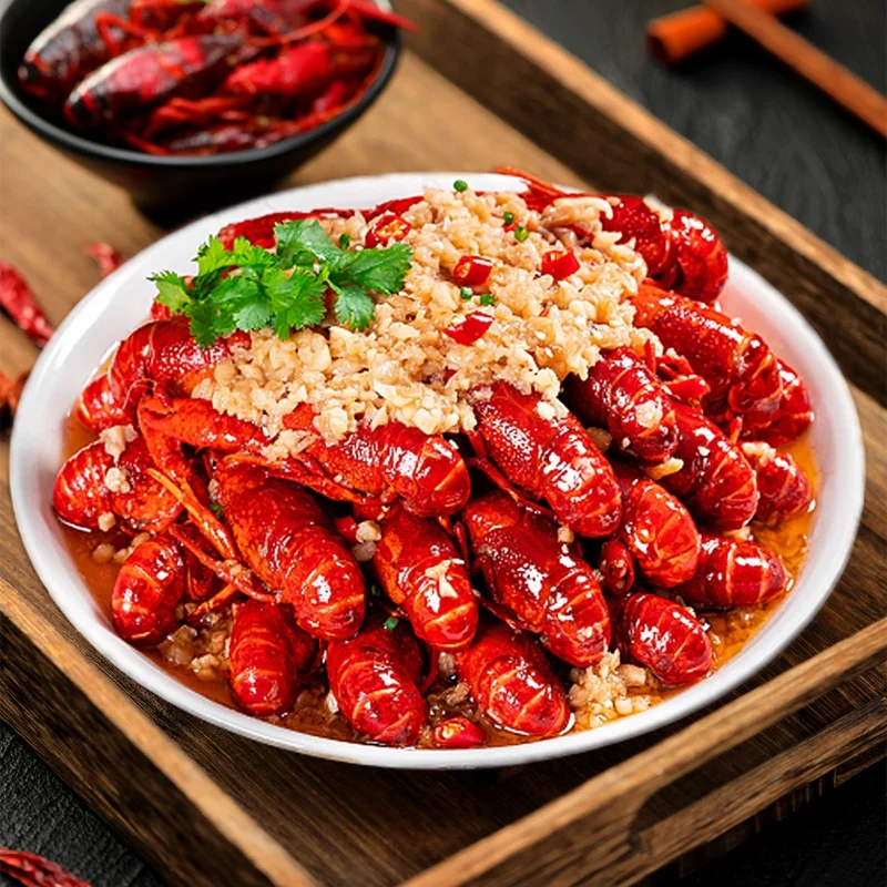 235g Factory Garlic Flavor Chili Sauce Seasoning Spicy Crayfish Seasoning Chinese Spicy Snacks Seasoning For Restaurant