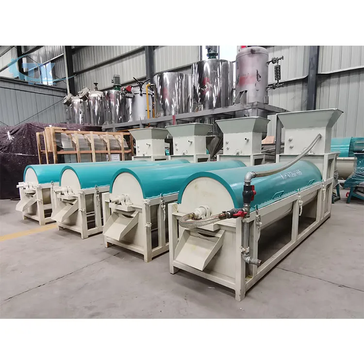 Commercial Potato Peeler Washing Machine Starch Production Line