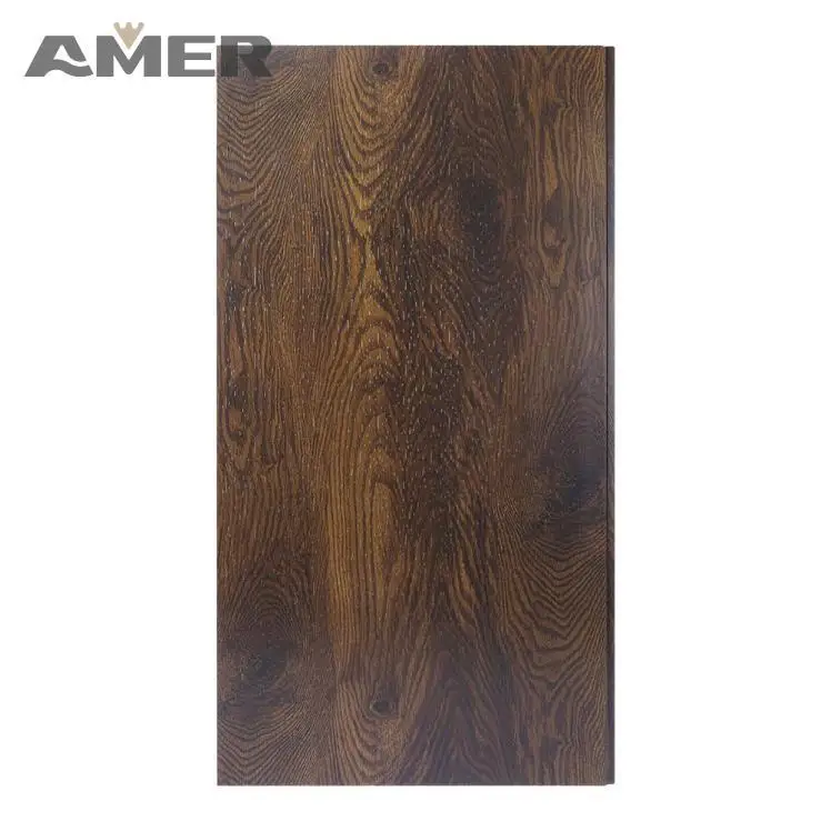 Amer 30cm Width Installation Wooden Fluted Black Plastic Internal Classic Wall Moulding Strip Panels Wood Outdoor