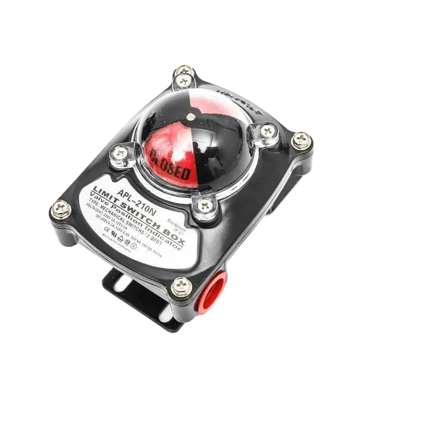Weatherproof IP67 limit switch valve position monitor