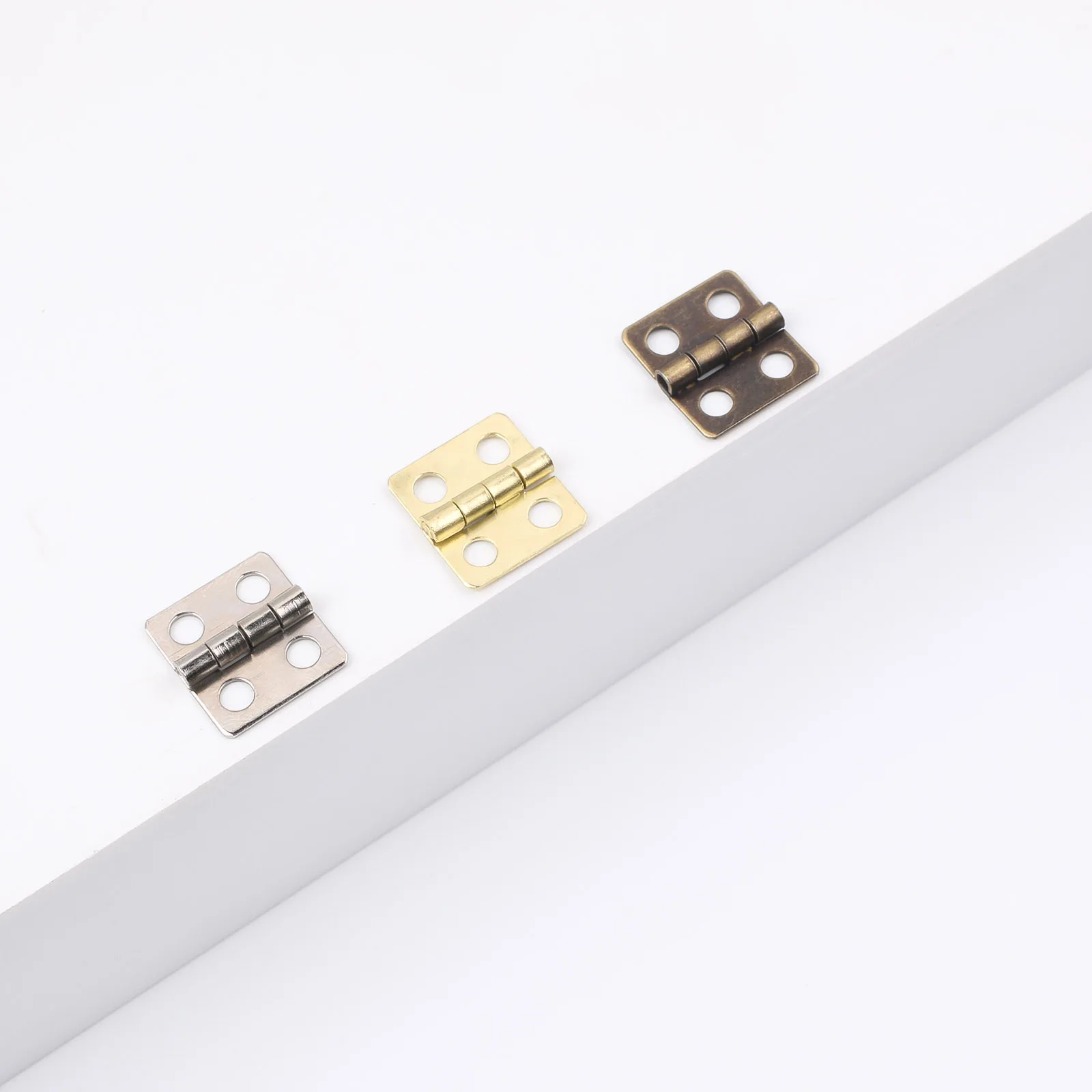 Electroplated iron plated copper gift box handicraft hinge 1 inch less than mini multi-purpose hinge