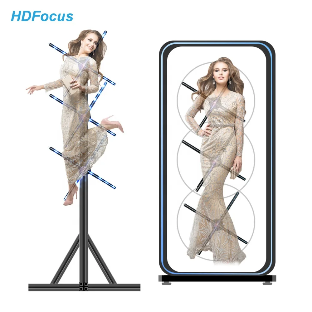 Ologram 3D Hologram Advertising Projector Holographic Fan Wall