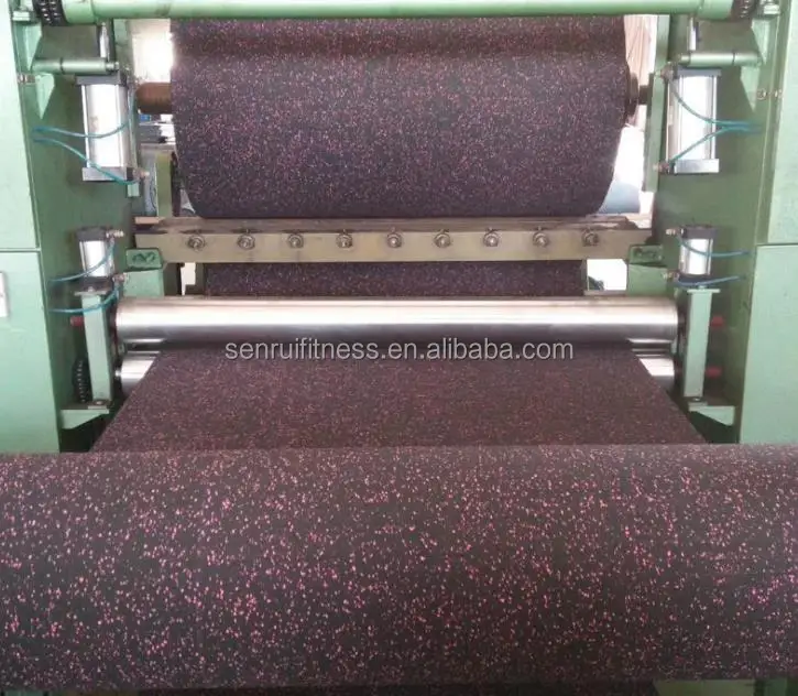 Hight Quality Eco-friendly Anti-slip wear-resisting Durable anti-static EPDM gym rubber flooring rolls