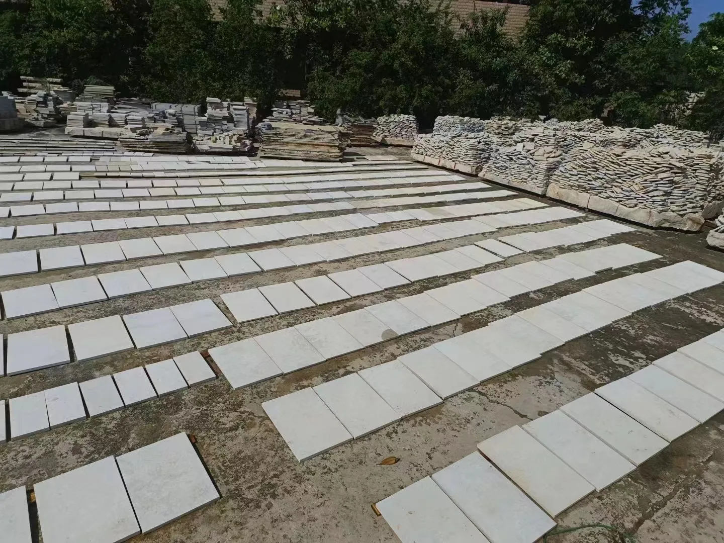 Lime stone slab castle rock marble exterior wall cladding decor floor paver artificial culture color