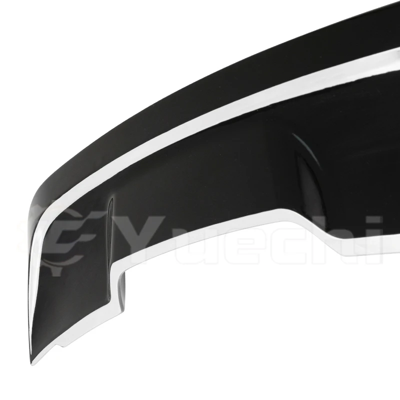 Car Rear Roof Wing Spoiler Body Kit Black ABS Modification GT Car Rear Spoiler Auto Accessories For Ford Mustang