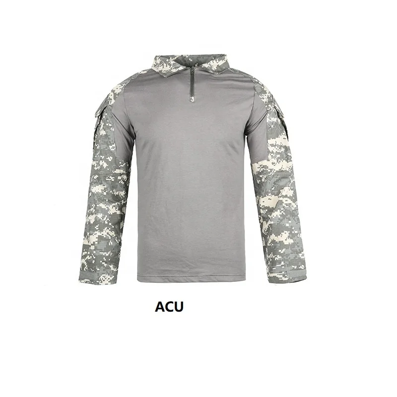 Upgrade G3 Tactical clothing  Knitted Long Sleeve Shirt Tactical Gear Men BDU Frog Breathable Combat Cop shirt
