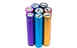 Portable Charger with LED Flashlight,2600mAh Power Bank mobileCharger ,Mini Portable External Battery Pack